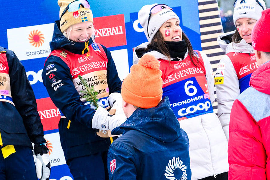 Winners at FIS in Trondheim.