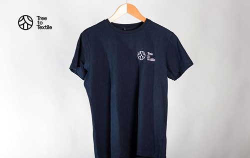 Tree to textile t-shirt