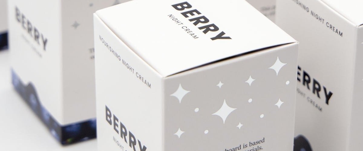 Beauty care sample packaging
