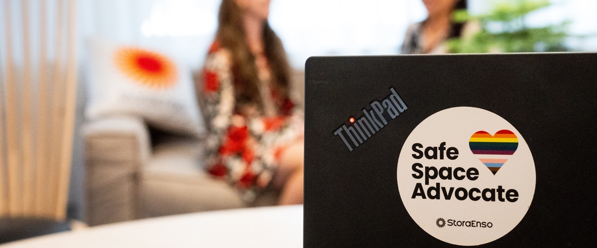 Allyship is at the heart of Stora Enso's culture: we know that a truly inclusive workplace is the result of intentional choices, daily empathy, and courageous action