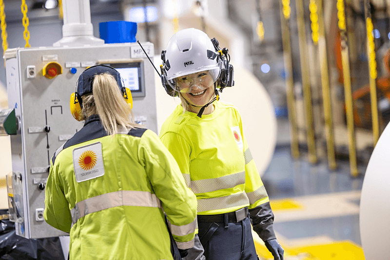 Photo of Consumer Board Imatra personnel, Stora Enso