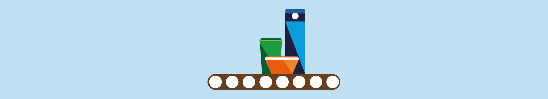 Fiber-based Packaging product illustrations