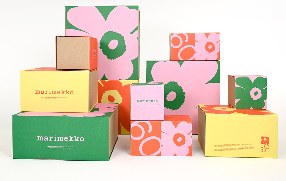 Marimekko and Stora Enso collaborate to create new, dynamic gift