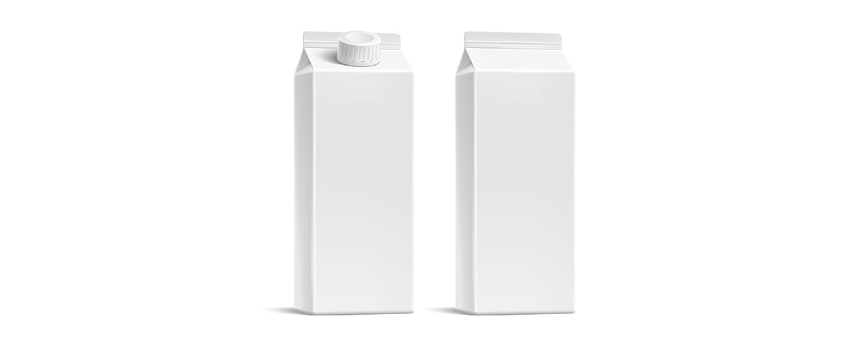 Gable top packaging