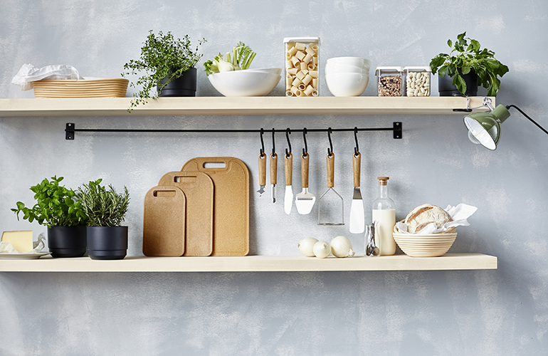 Orthex and Stora Enso's new range of kitchen utensils made from biocomposite