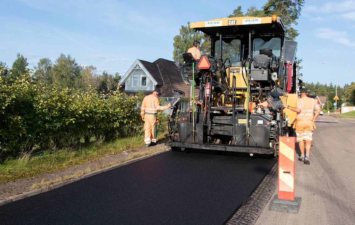 Peab continues its journey towards climate-improved asphalt with Stora Enso’s lignin