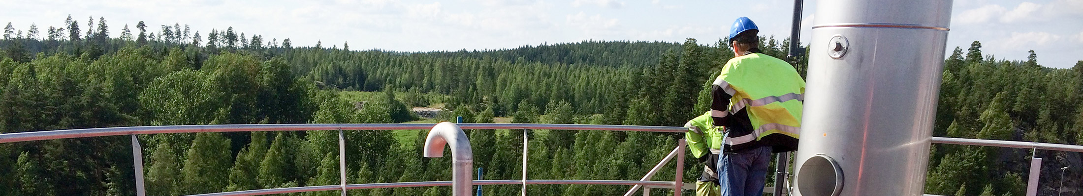 View from mill rooftop