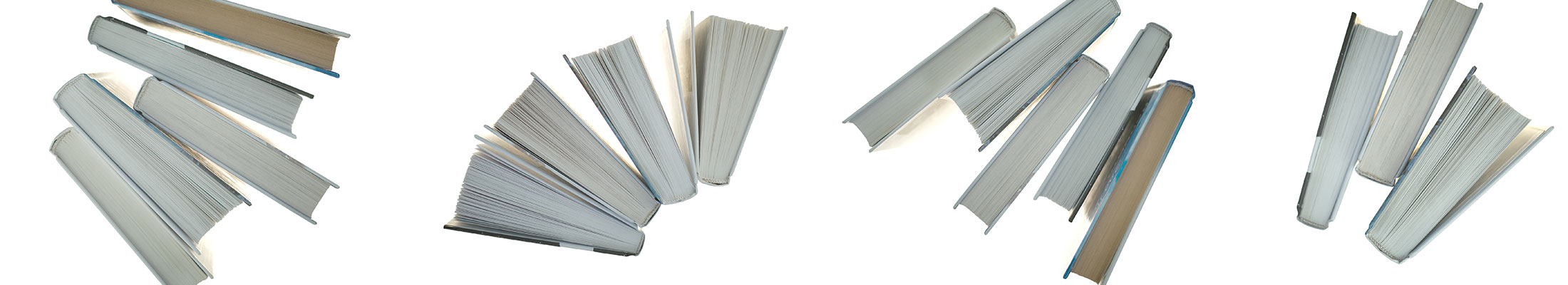 books floating in air