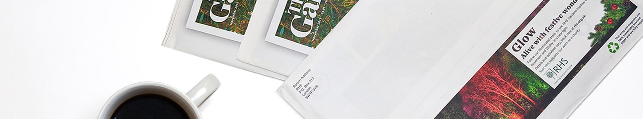 Paper wrapping for mailed magazines