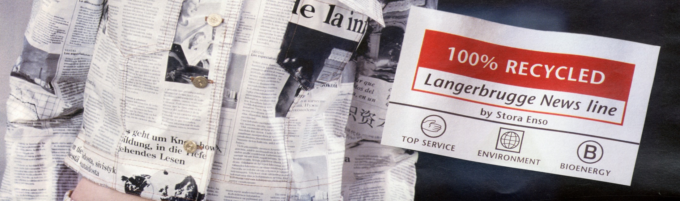 An old newspaper advert