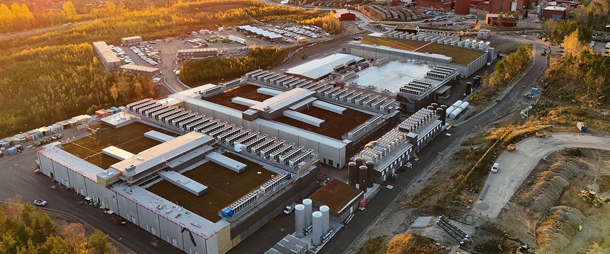 EcoDataCentre in Falun