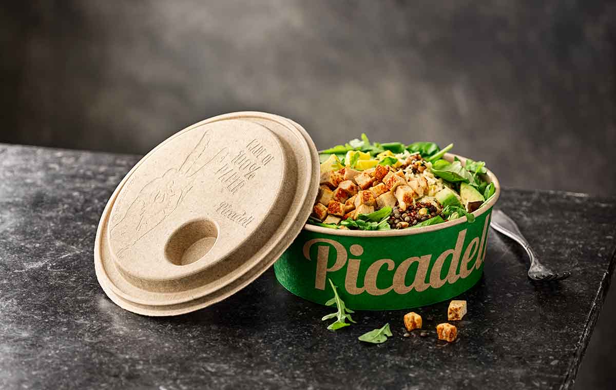 Stora Enso and Picadeli join forces to reduce singleuse plastic in salad packaging