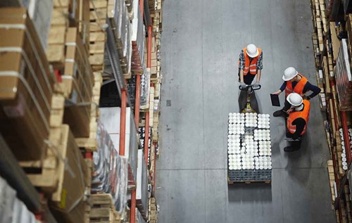 Warehouse, intelligent packaging