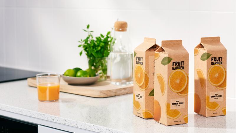 Liquid packaging fruit juice
