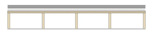 Sylva-golv i LVL Rib Panels