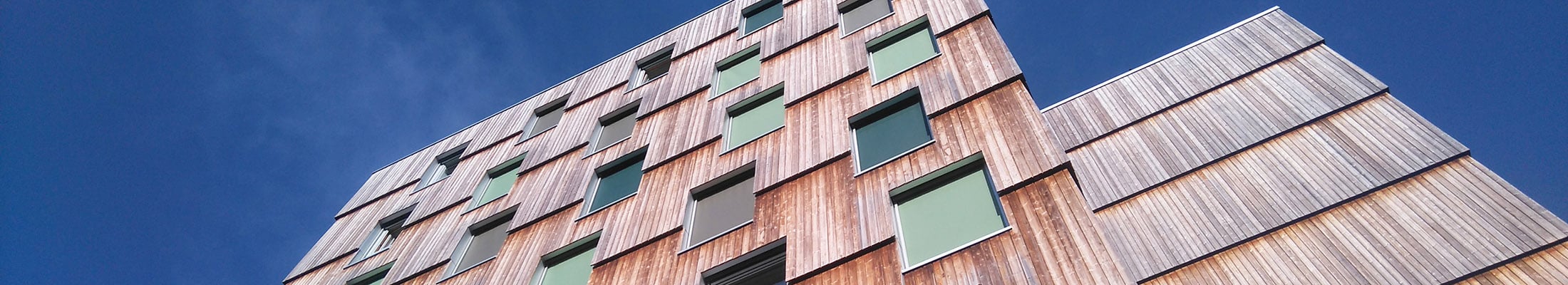 Massive wooden multi-storey building