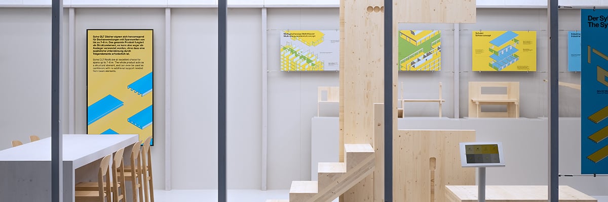 Sylva by Stora Enso on display at BAU Trade Show Munich Germany