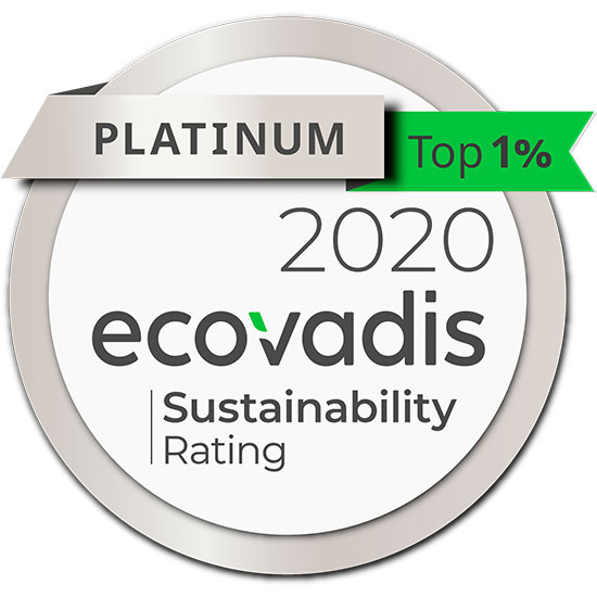 Ecovadis Platinum Stora Enso 2020