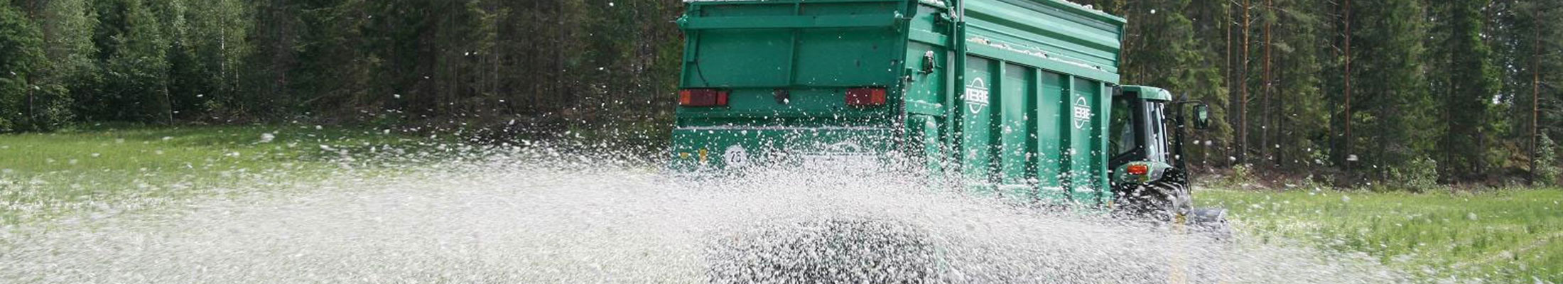 Recycled wastewater as fertilizer